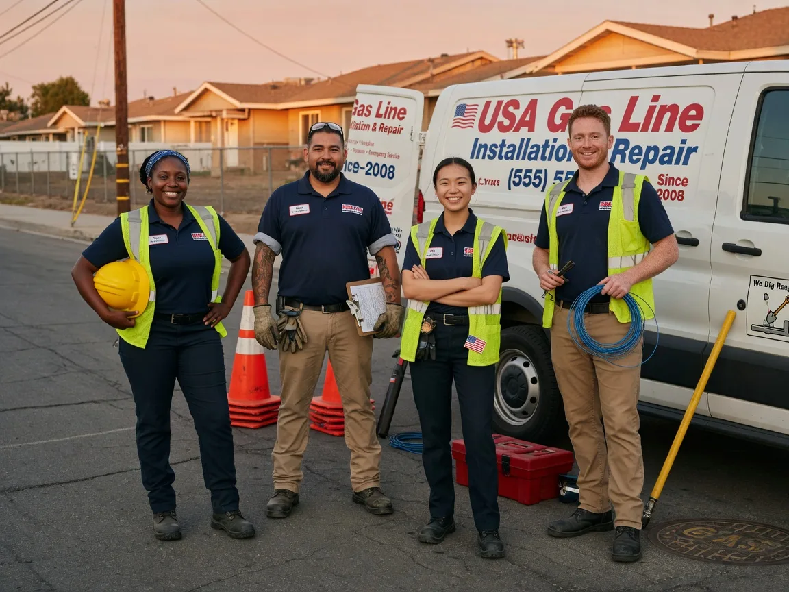 Gas Line Installation company in Hoffman, MN